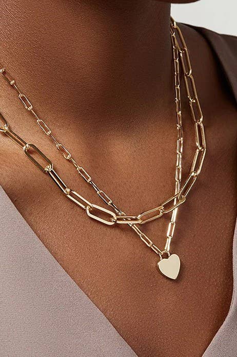 Heart Layered Necklace