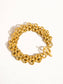 Donni Gold Bold Weave Bracelet