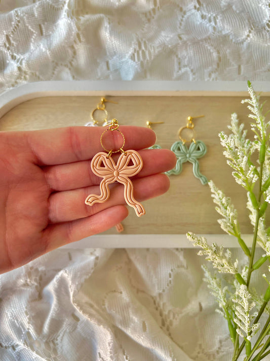 Ribbon Bow Earring