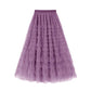 Mesh Tiered Skirt
