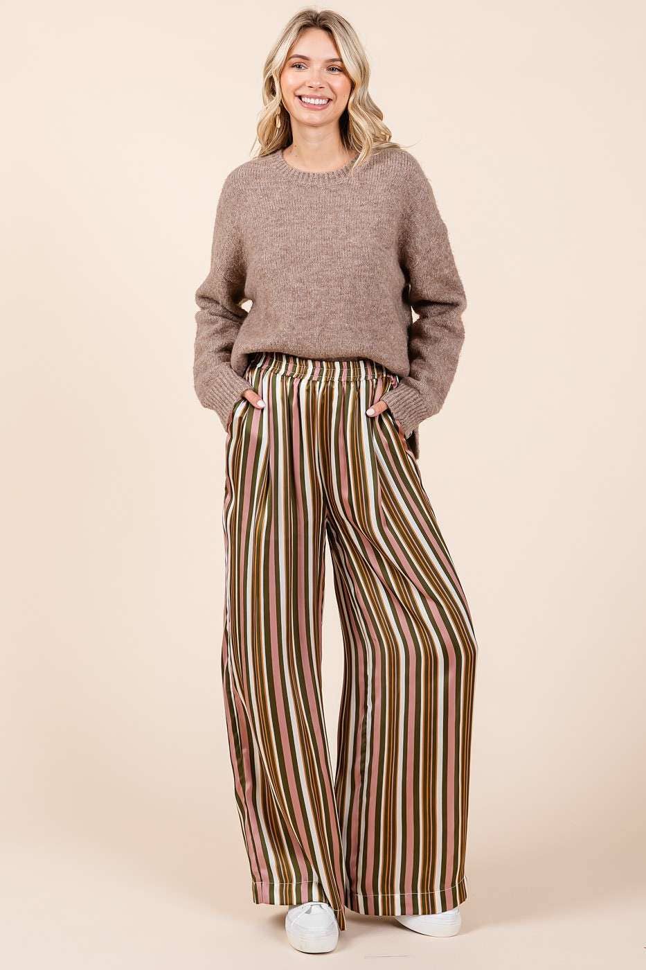 Multi Stripe Pants