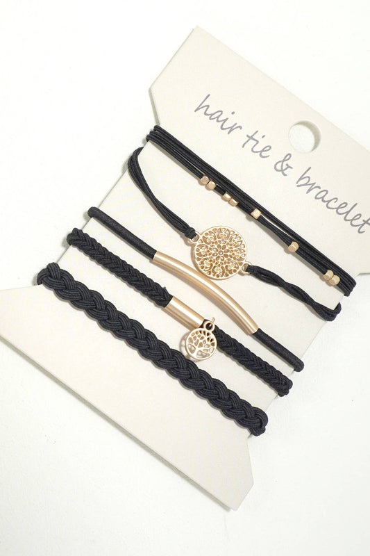 Boho Dual Function Bracelet/Hair Ties