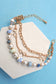 Ceramic Porcelain Pearl Bow Bracelet