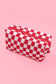 Checker Cosmetic Pouch