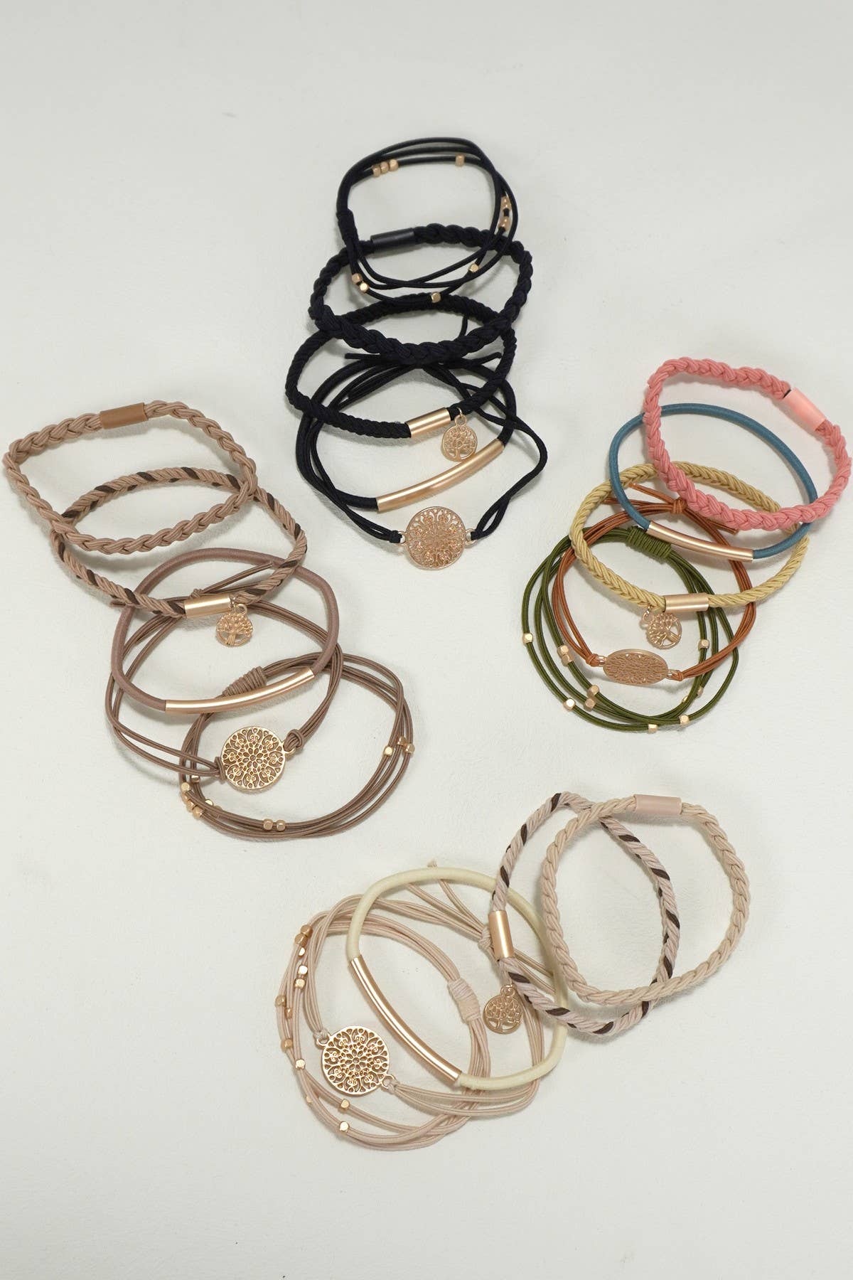 Boho Dual Function Bracelet/Hair Ties
