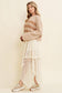 Stripe Ribbed Sweater Top