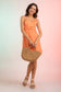 Ruched Waist Cami Mini Dress