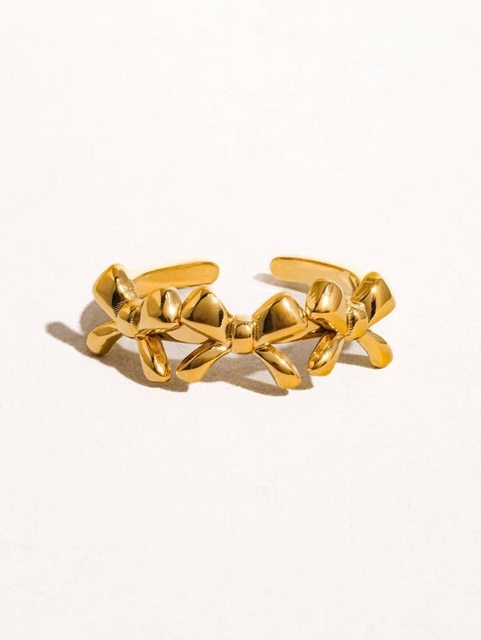 Hudson Three Bow Ring