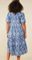 Sunlit Garde Scallop Hem Dress