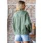 Oversize Cargo Denim Jacket
