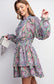 Boho Breeze Paisley Ruffle Dress