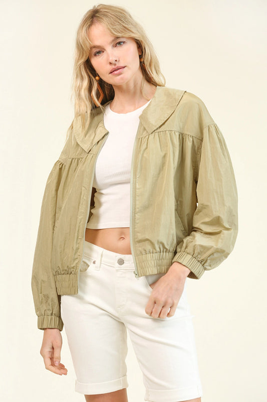 AeroLite Solid Windbreaker Jacket