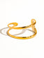 Zahara Gold Double Strap Bracelet