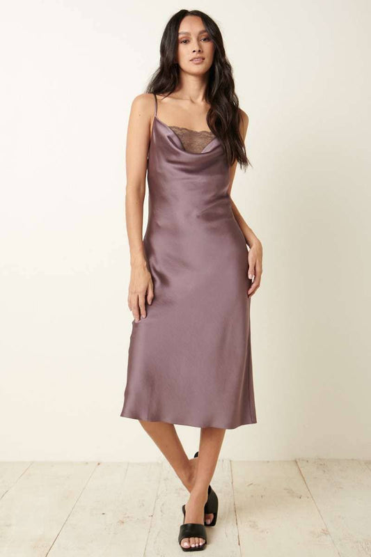 Satin Mini Dress
