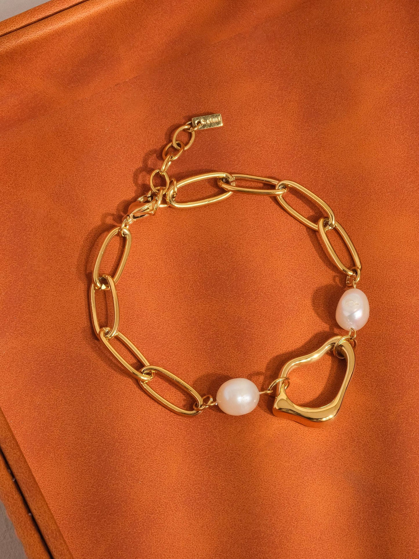 Classic Pearl Chain Bracelet