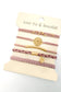 Boho Dual Function Bracelet/Hair Ties