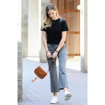 Crew Neck Short Sleeve Tee