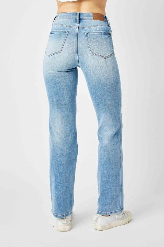 High Waisted Tummy Control Straight