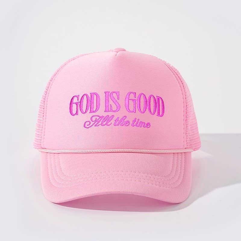 TRUCKER HAT God Is Good  MESH CAP
