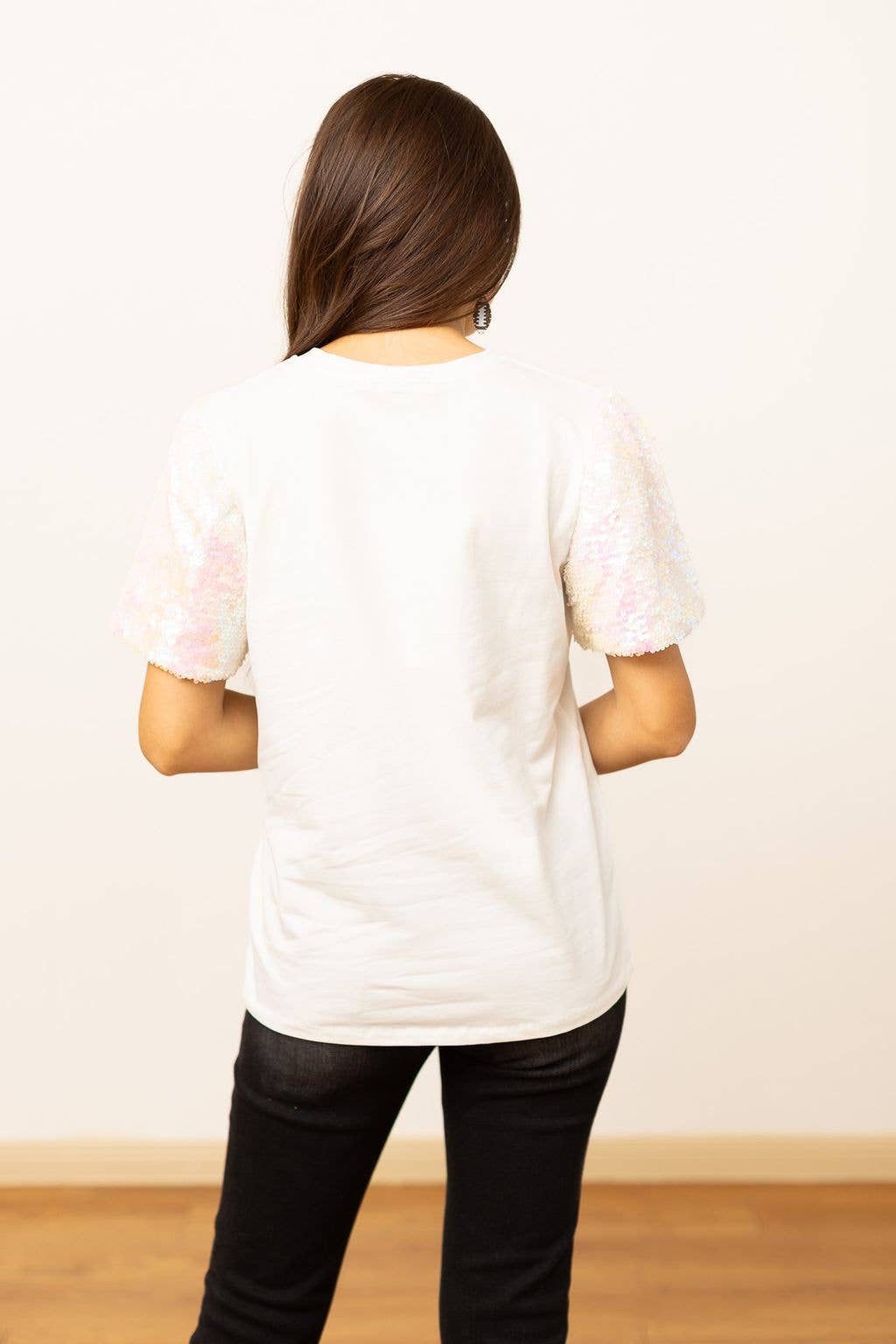 Footballs on Princess Top