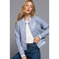Quilted Bomber Jacket