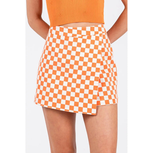 Game Day Wrap Mini Skort