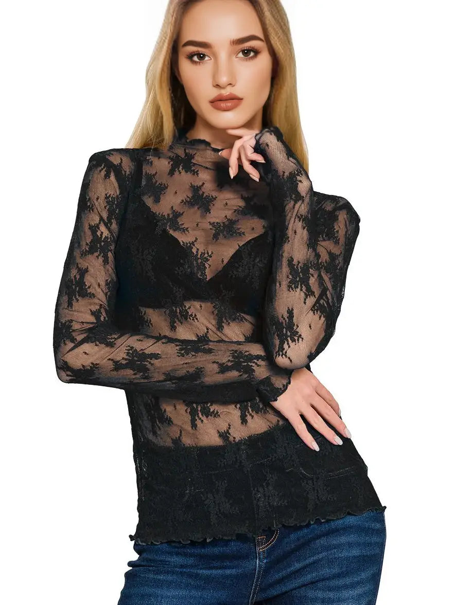 Lace Layering Top