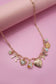 Charm Necklace-Heart Locket Butterfly Bow Flower