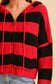 Zip Up Cable Knit Hoodie