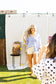 The Kathryn Button-Up, Striped Blue