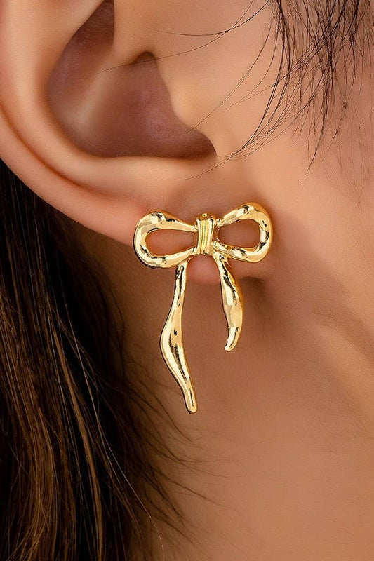 Bow Stud Earrings