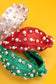CHRISTMAS RHINESTONE PEARL BEAD HAIR BAND HEADBAND