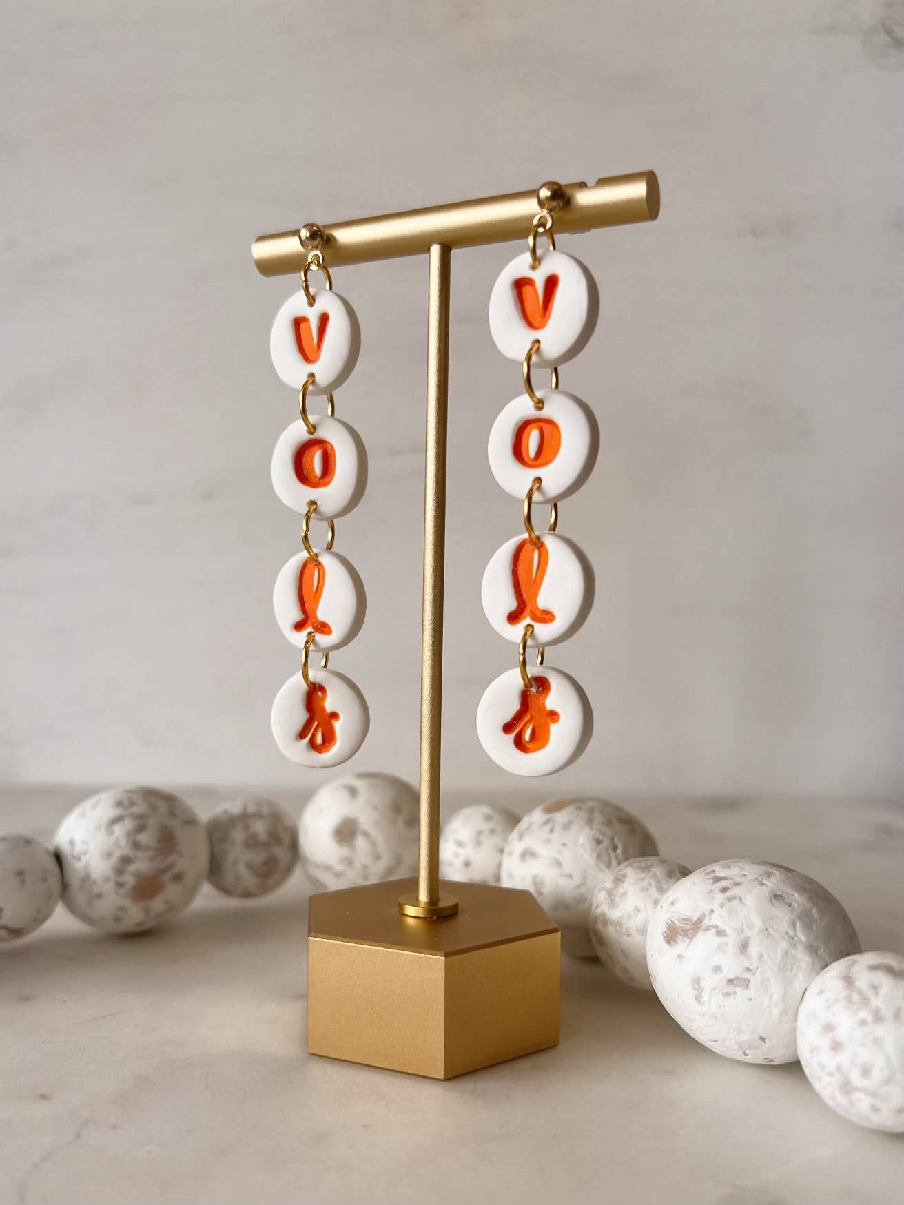 VOLS Clay Earrings