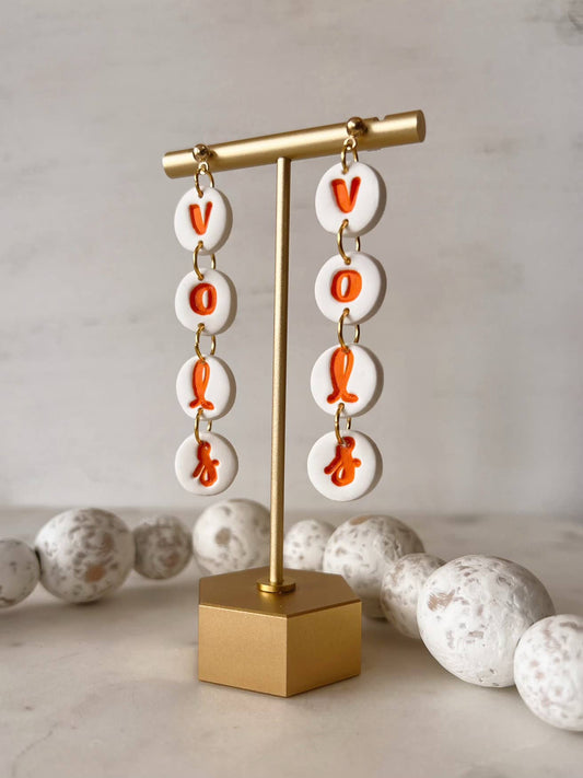 VOLS Clay Earrings