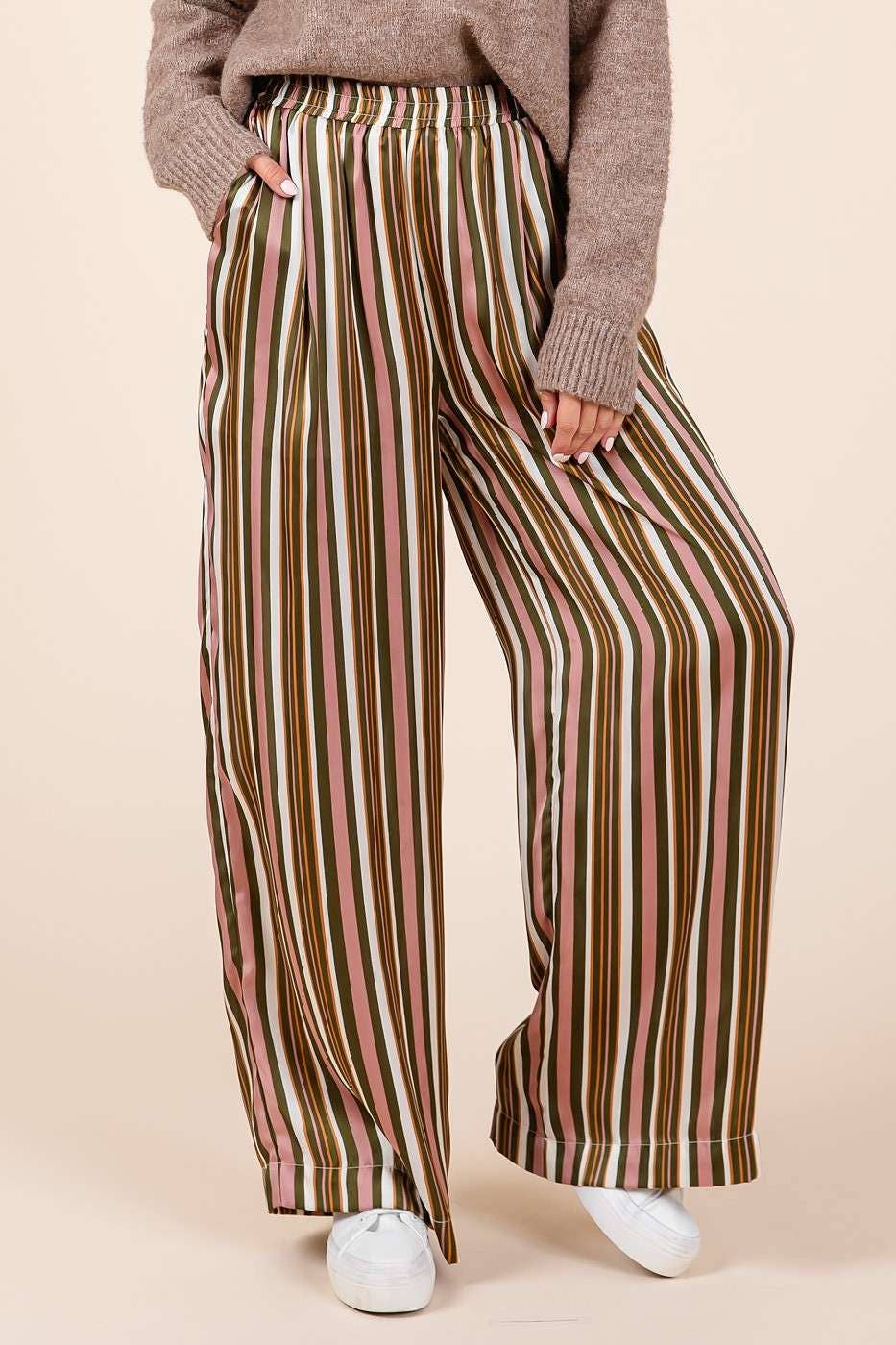 Multi Stripe Pants