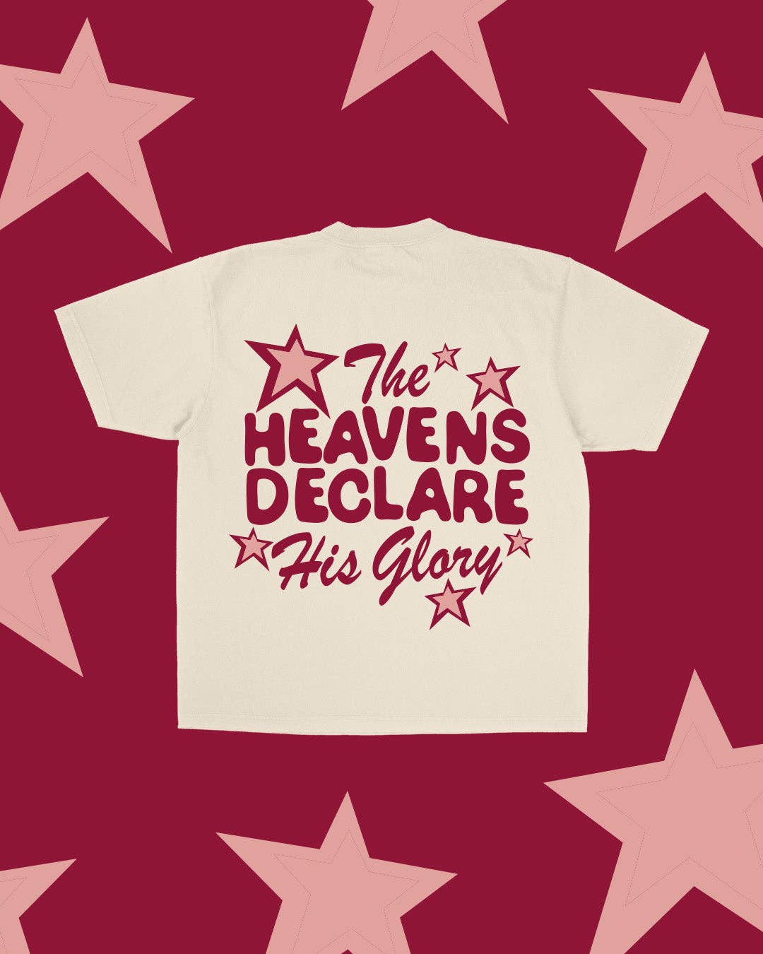 "Heavens Declare His Glory" Tee || Desert Dune