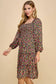 TIERED DRESS W/SMOCKING & LONG SLEEVE A450877M68