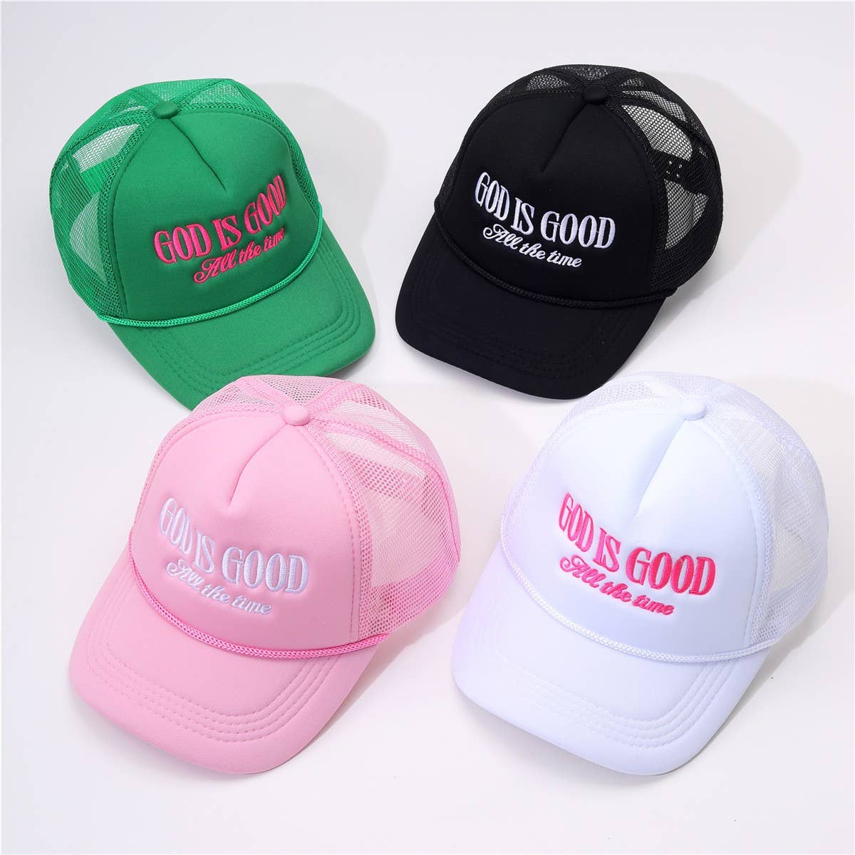 TRUCKER HAT God Is Good  MESH CAP