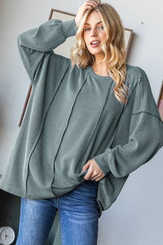 Long Sleeve Solid Top