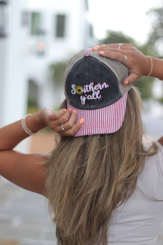 Country Y'all Embroidered Hat