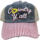 Country Y'all Embroidered Hat