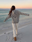 Not of This World Beige Hoodie