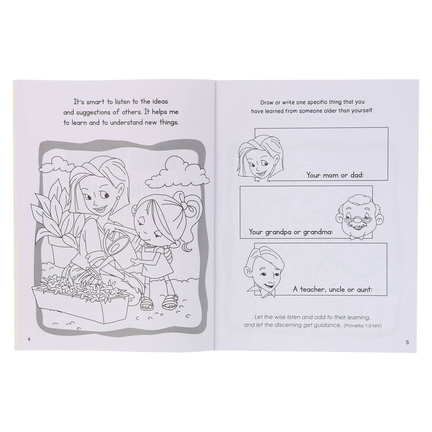 Activity Book Wise Words for Little Hearts