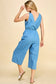 Gaucho Denim Jumpsuit