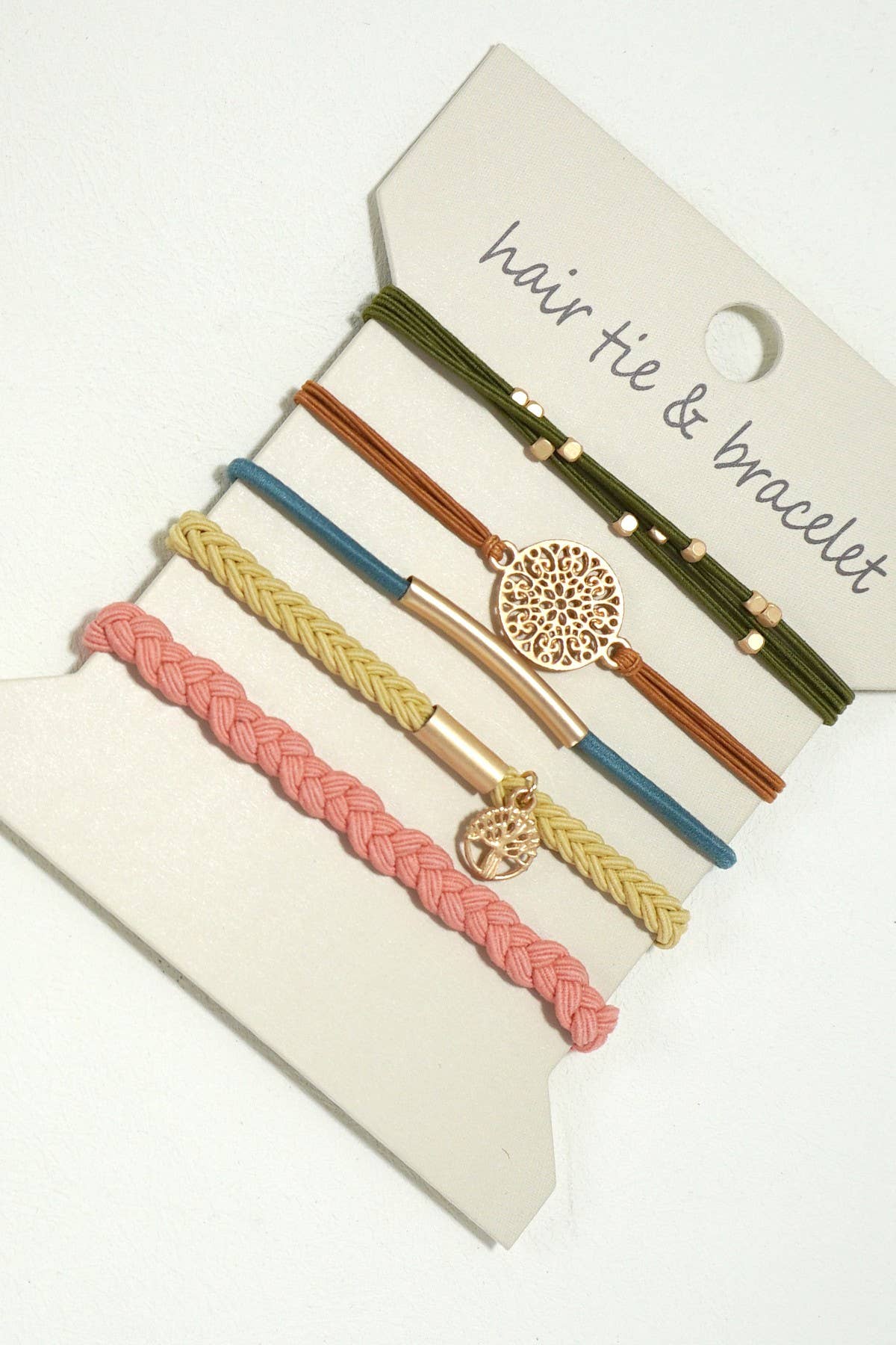 Boho Dual Function Bracelet/Hair Ties