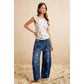 Polka Dot Barrel Jeans