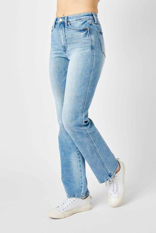High Waisted Tummy Control Straight