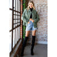 Oversize Cargo Denim Jacket