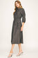 CHLOE CHAMBRAY BUTTON-DOWN MIDI DRESS