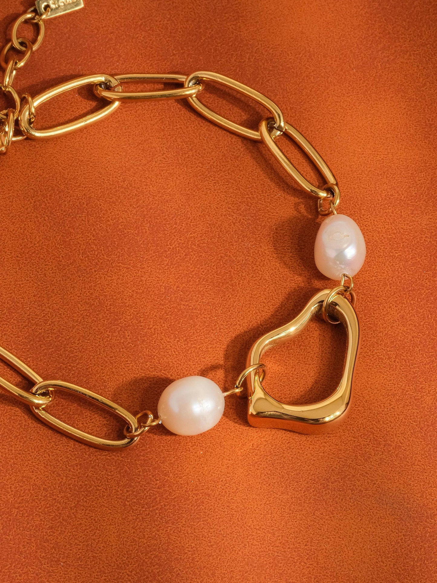 Classic Pearl Chain Bracelet
